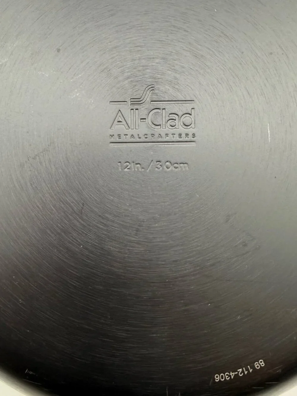 All-Clad Saute 12 Inch Skillet Metalcrafters Hard Anodized Non-Stick No Lid